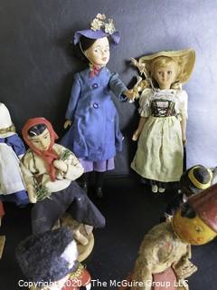 Collection of Vintage Dolls.