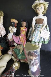 Collection of Vintage Dolls.