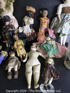 Collection of Vintage Dolls.