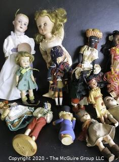 Collection of Vintage Dolls.