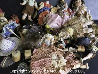 Collection of Vintage Dolls. 