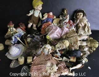 Collection of Vintage Dolls. 