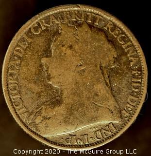 British Coin; 1893-1901; Queen Victoria