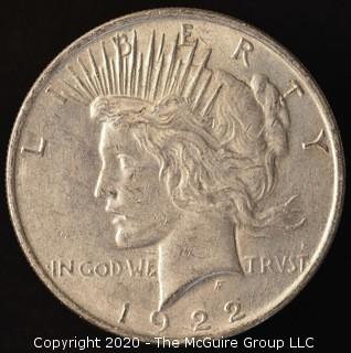 1922 Peace Dollar