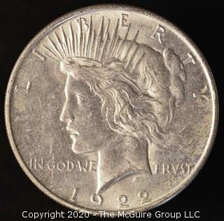 1922 Peace Dollar