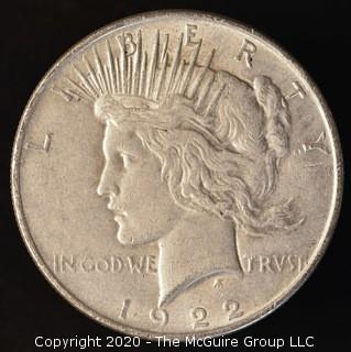 1922 Peace Dollar