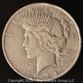 1923-D Peace Dollar