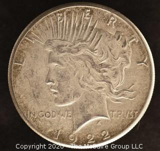 1922-S Peace Dollar