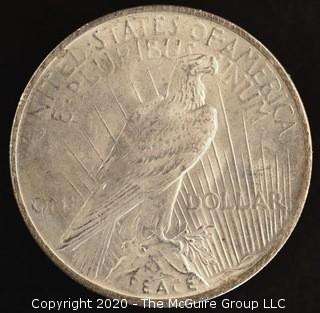 1923 Peace Dollar