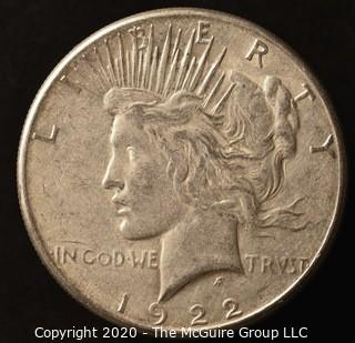 1922-S Peace Dollar