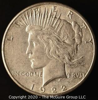 1922-S Peace Dollar