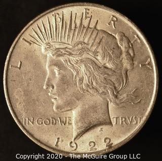 1922 Peace Dollar