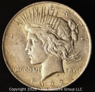 1922 Peace Dollar