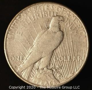 1923-S Peace Dollar