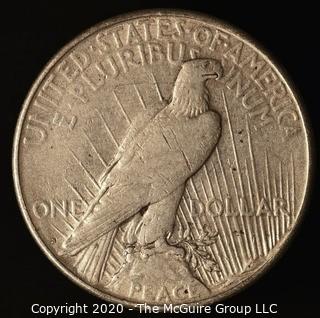 1923-S Peace Dollar