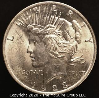 1923 Peace Dollar