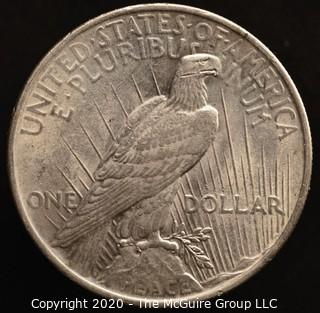 1922 Peace Dollar Double Die 2