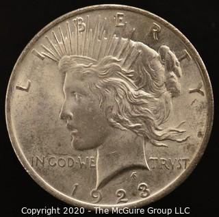 1923 Peace Dollar