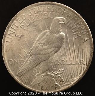 1923 Peace Dollar