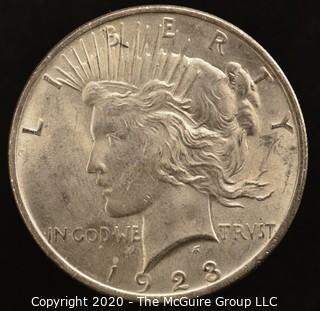 1923 Peace Dollar