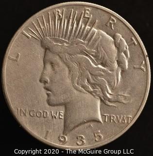 1935-S Peace Dollar