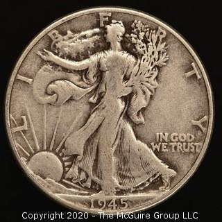 1945 Walking Liberty Half Dollar - Silver