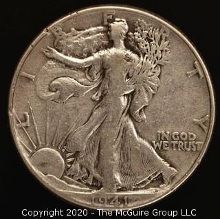 1941 Walking Liberty Half Dollar - Silver