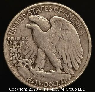 1942 Walking Liberty Half Dollar - Silver