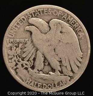 1945-D Walking Liberty Half Dollar - Silver