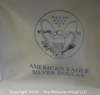 1988 American Eagle Silver Dollar; in presentation box