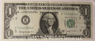 (9) Series E 1 dollar U.S. Currency Notes