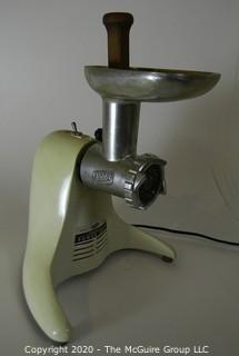 Oster Power Unit Model 516 with meat grinder attachment.