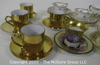 15 Sets of Porcelain China Tea Cups and Saucers.