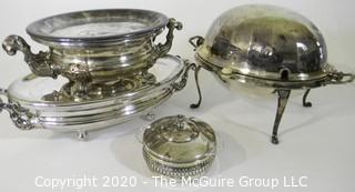 Collection of Silverplate Serving Dishes