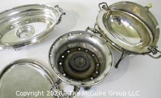 Collection of Silverplate Serving Dishes