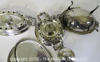 Collection of Silverplate Serving Dishes