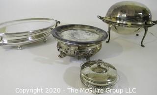 Collection of Silverplate Serving Dishes