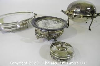 Collection of Silverplate Serving Dishes