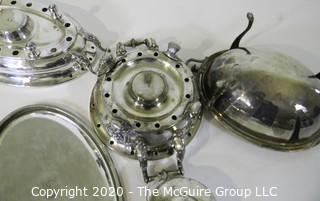 Collection of Silverplate Serving Dishes