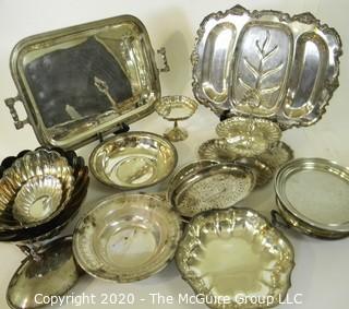 Collection of Silverplate Servingware