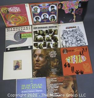 Collection of Vinyl Record Albums