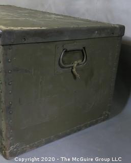 U.S. Army Trunk; 16 x 20 x 37"