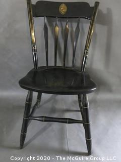 Wooden Side Chair; Sweetbrier College Shield; 17 1/2"W x 34"T  