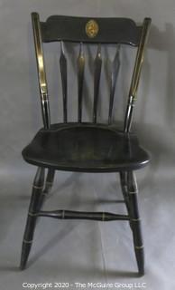 Wooden Side Chair; Sweetbrier College Shield; 17 1/2"W x 34"T  