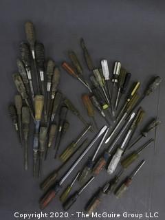 Large Assortment of Screwdrivers