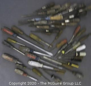 Large Assortment of Screwdrivers