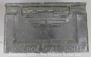 Collection of metal tool boxes and contents