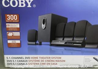 NIB; Coby DVD Home Theater Station