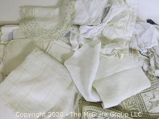 Handmade Linens (see all the photos)