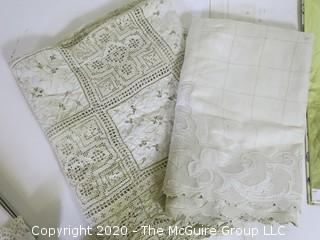 Handmade Linens (see all the photos)